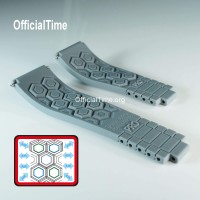 Rolex Style - 20/16mm Airflow Rubber Strap (6 colors)